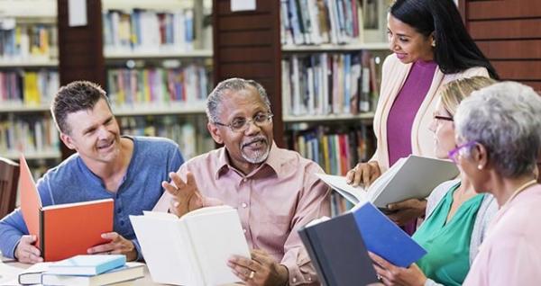 Adult Book Discussion at Irvington