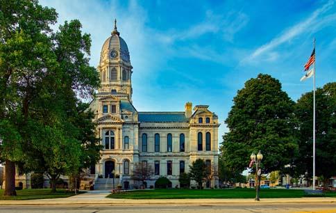 Image for event: Landmarks of Justice: Preserving Indiana's County Courthouses